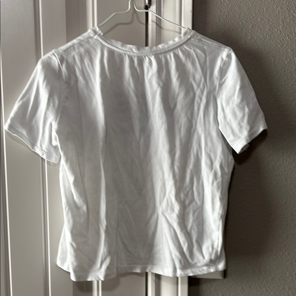 Zara White T-Shirt with Van Gogh Quote - Picture 3 of 3